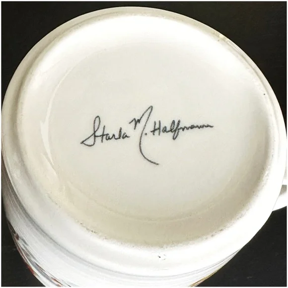 Anthro “Petal Palette Monogram Mug” - Picture 9 of 14